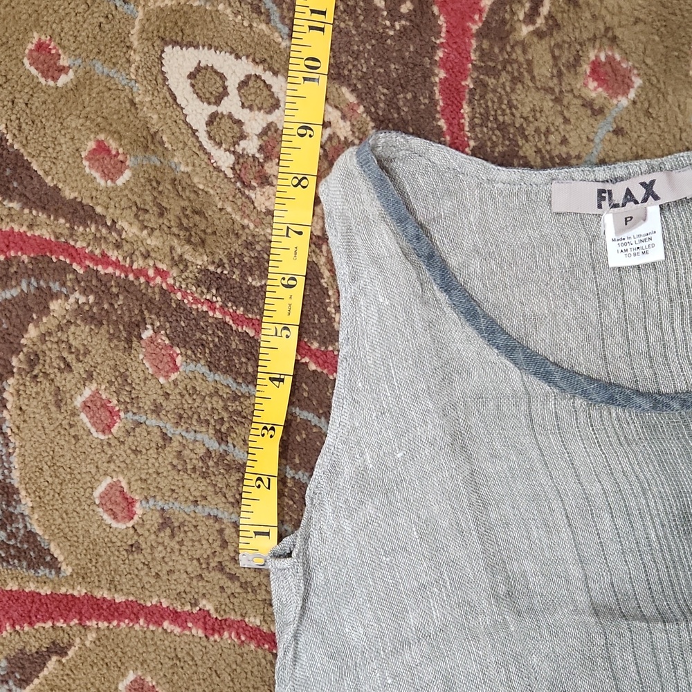 Flax Linen Dress - Picture 6 of 7
